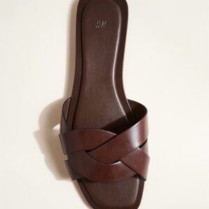 NEW- H&M Braided Sandals